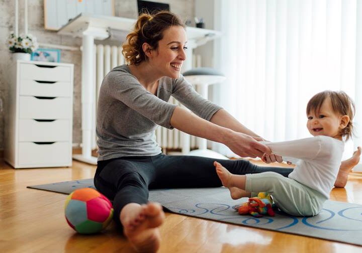 How Can You Stay Fit At Home With Kids?