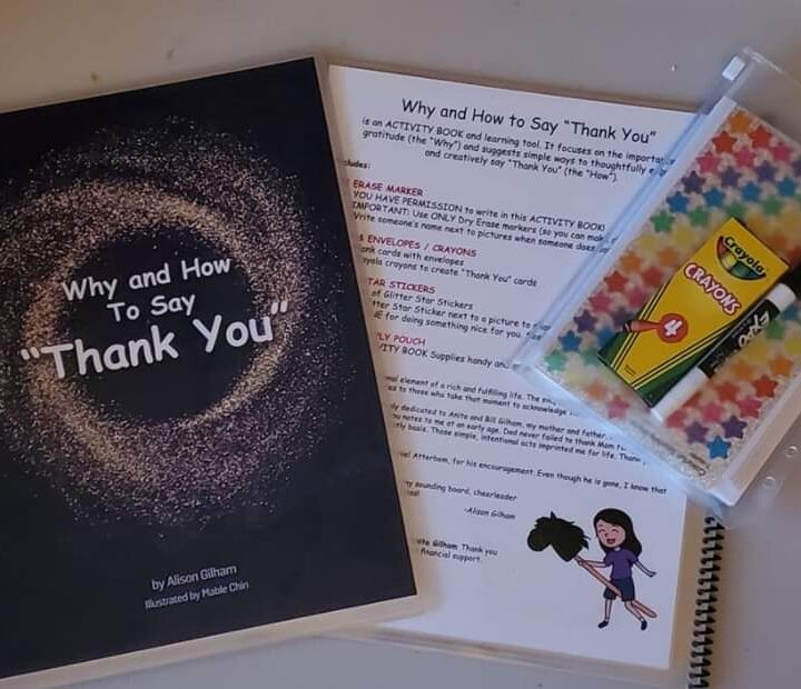 Why And How To Say “Thank You” – Grandparents And Parents Welcome New Children’s Activity Book