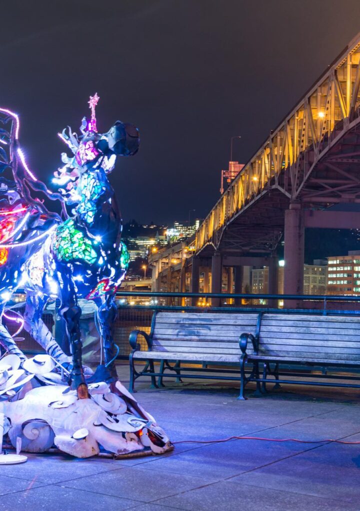 Why Families Should Visit The Portland Winter Light Festival