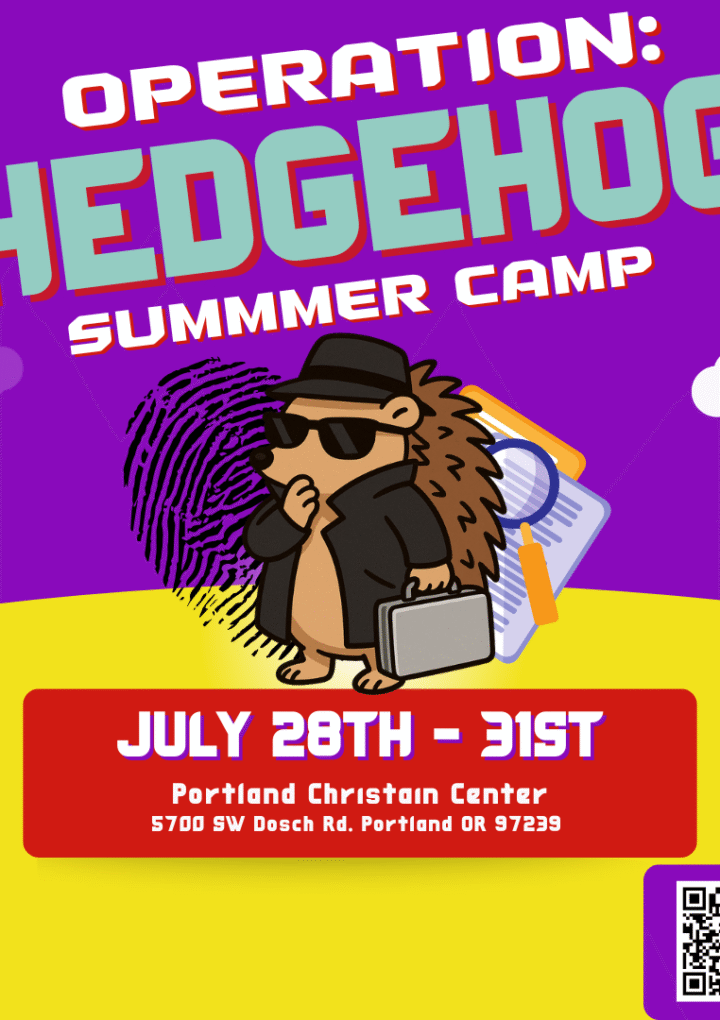 Join The Mission – Operation Hedgehog Summer Camp 2025
