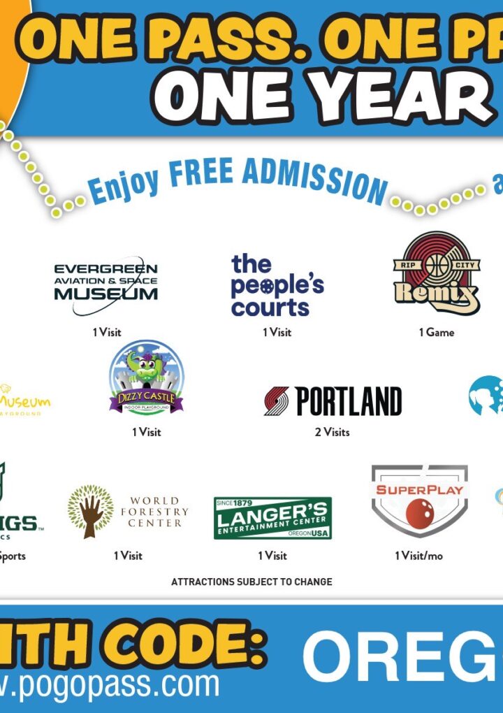 Explore More, Spend Less – Get 50% Off A Year Of Family Fun With Pogo Pass Portland!