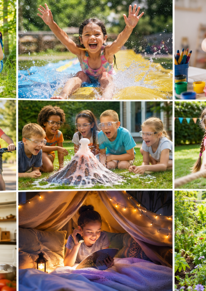 100 Screen-Free Summer Activities Your Kids Will Actually Want To Do