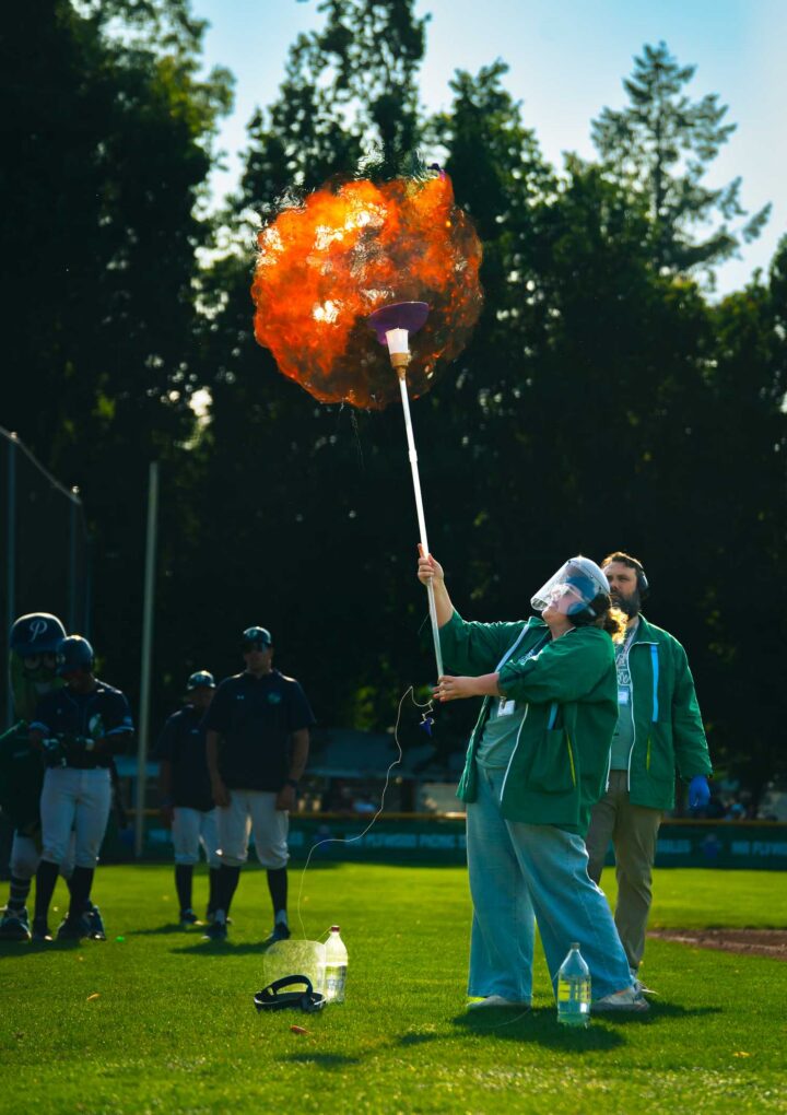 Baseball Meets Science – OMSI Night Takes Over Portland Pickles’ Walker Stadium